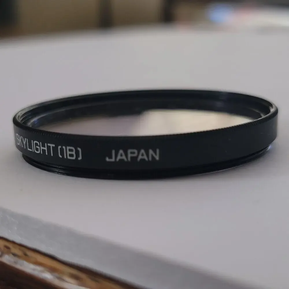 Hoya 52mm Skylight (1B) Filter Black Japan Camera Lens Protection Non-Reflex